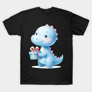 blue dinosaur emoji T-Shirt